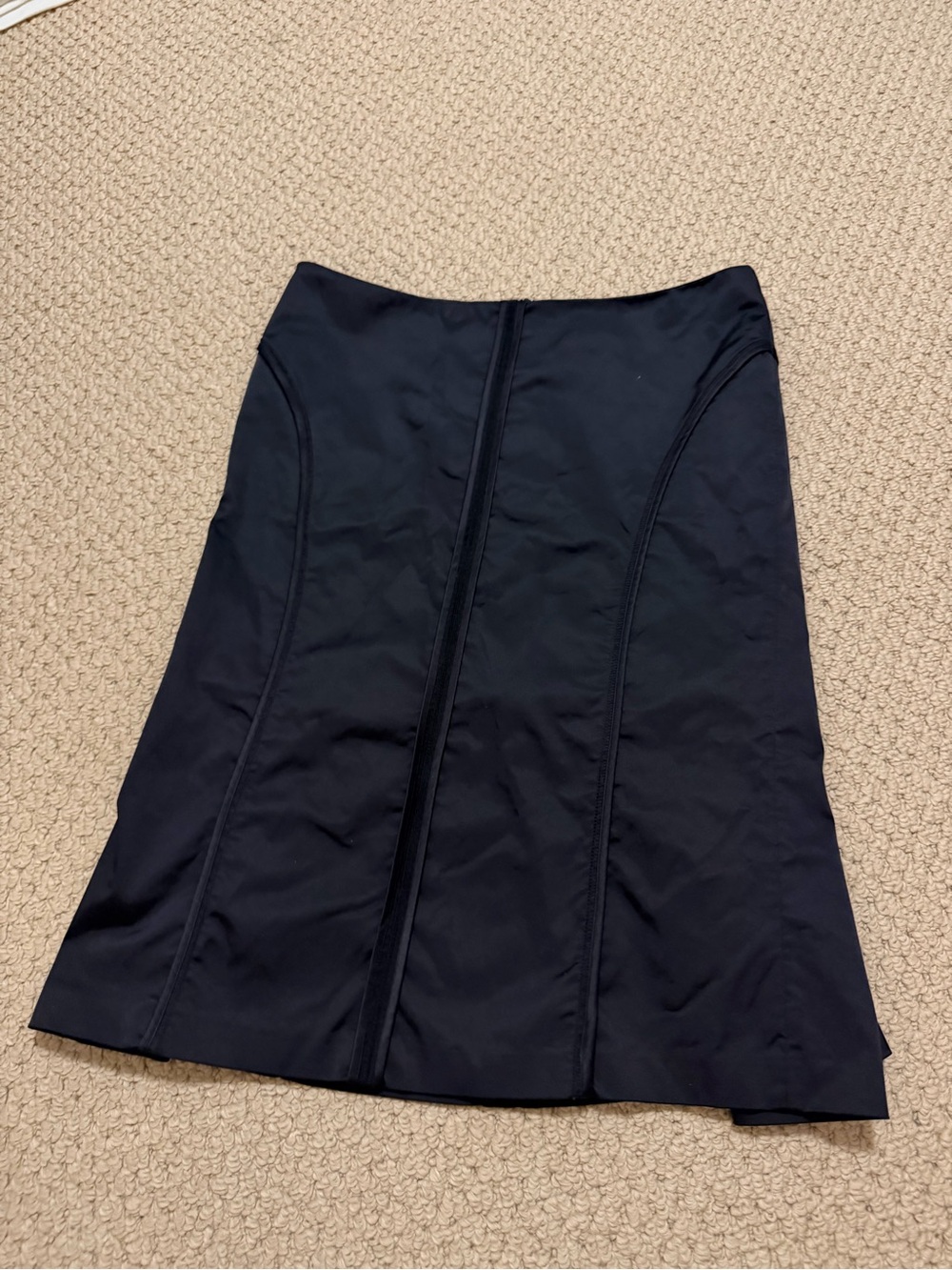 Marciano Black A-Line Panel Skirt